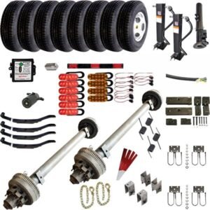TK Trailer Parts Kit MP5225KT for 20K Dual Tandem Flatbed Deckover 25ft Trailer