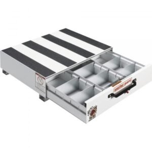 Weather Guard 312-3 Pack Rat Short 24in Truck Storage Drawer (White)