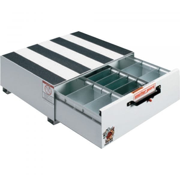 Weather Guard 301-3 Pack Rat Short Deep 24in Truck Storage Drawer (White)