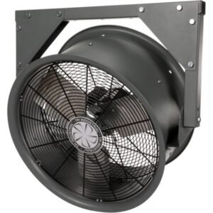 TPI HV24-480V High-Velocity Industrial Fan (24in, 5290 CFM, 480V 1-Phase)