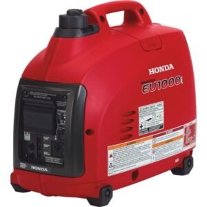 Honda EU1000T1AG Portable Inverter Generator 1,000 Peak/900 Rated Watts CARB Compliant