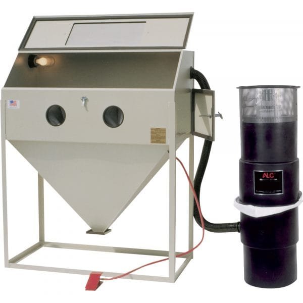 ALC 40411 - 48" Steel Abrasive Cabinet 1 ALC 40411 - 48" Steel Abrasive Cabinet
