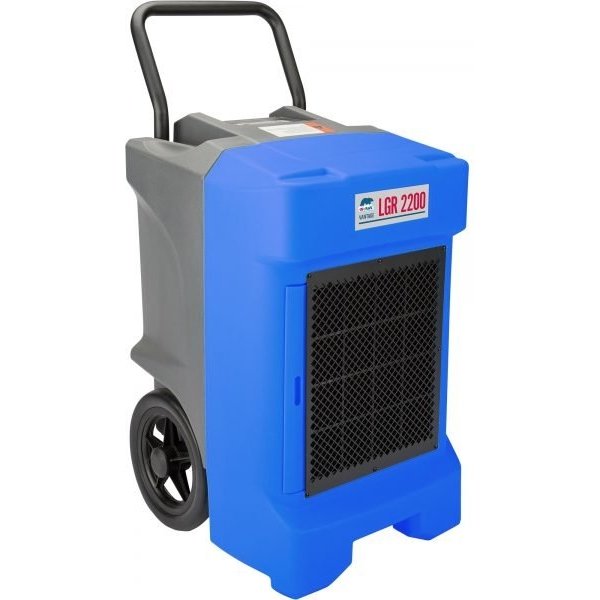 B-Air BA-VG-2200-BL LGR 225-Pint Commercial Dehumidifier (Blue, 400 CFM)