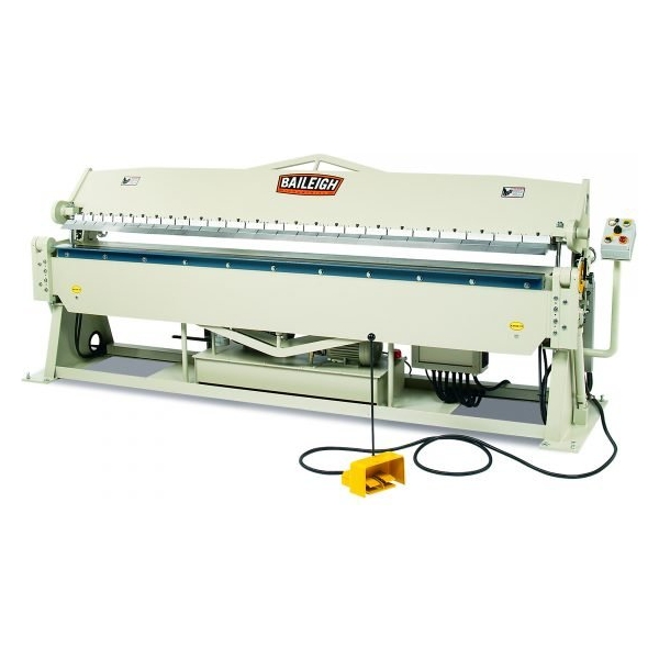 Baileigh BB-12014H 220V 3-Phase Heavy Duty Hydraulic Box and Pan Brake (120in. Width, 14 Gauge)