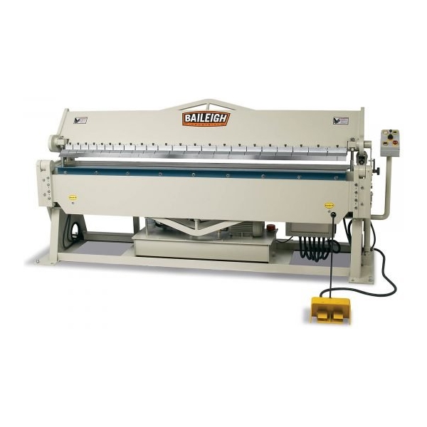 Baileigh BB-9612H 220V 3-Phase Heavy Duty Hydraulic Box and Pan Brake (96in. Width, 12 Gauge)