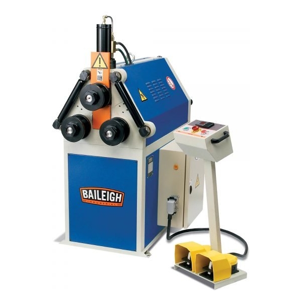 Baileigh R-H45 220V Single Phase Roll Bender (4in Flat / 2.75in Round Capacity)