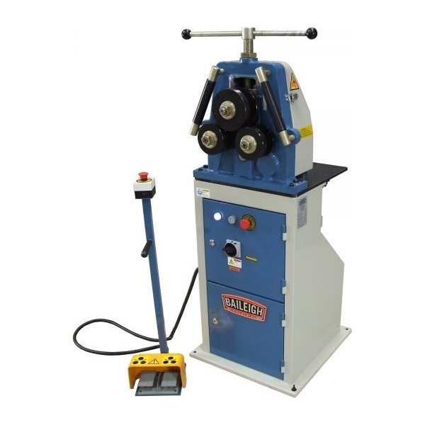 Baileigh R-M10E Manual Roll Bender - 1.96in Flat / 1.25in Round, 3PH 220V