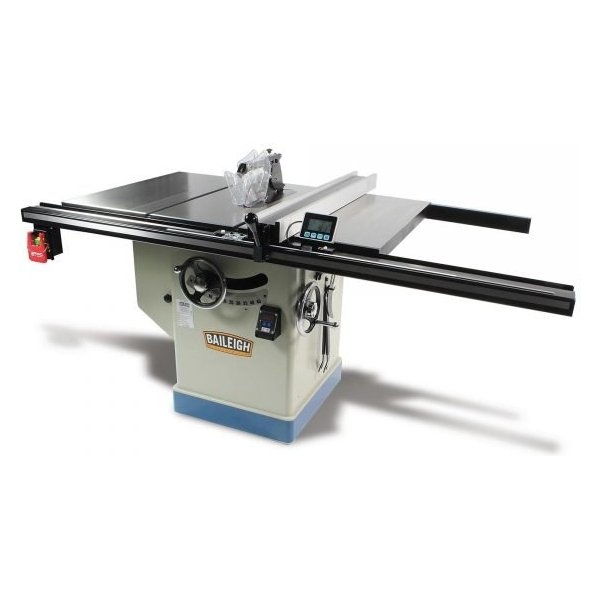 Baileigh TS-1248P-36 12 In. Professional Cabinet Style Table Saw - 5 HP, 36in Rip