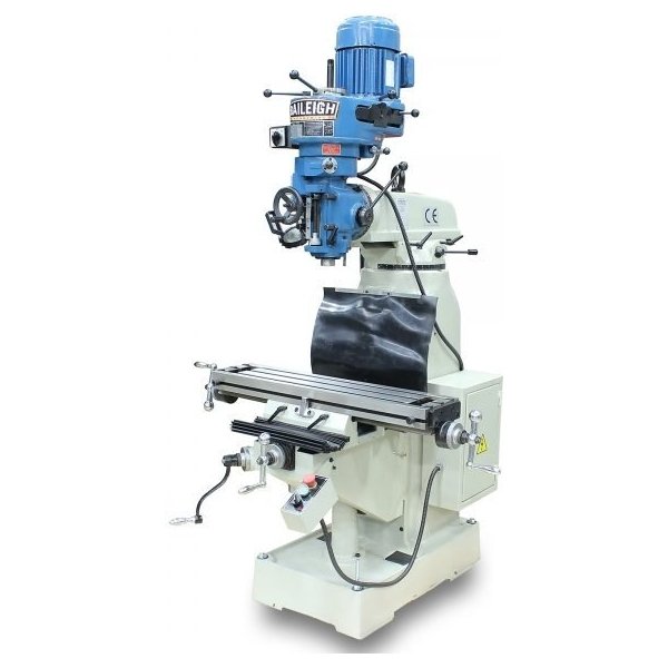 Baileigh VM-836E-1 Vertical Mill - 8x36in Table, 8 Speed, 2 HP