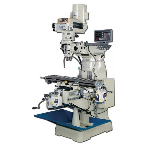 Baileigh VM-942-1 VS Vertical Mill - 9x42in Table, 3 HP