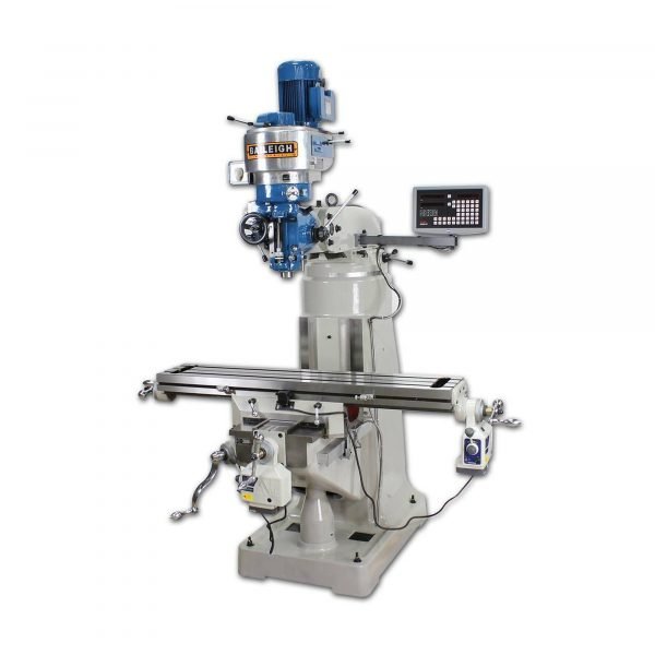 Baileigh VM-949E-1 Vertical Mill - 9x49in Table, 3 HP 1 Baileigh VM-949E-1 Vertical Mill - 9x49in Table, 3 HP