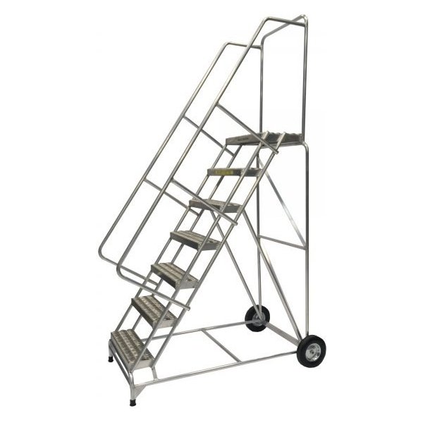 Ballymore 7-Step Wide Base Aluminum Ladder Grip Strut (103in H)