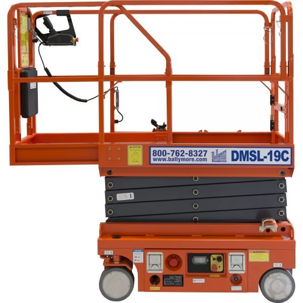 Ballymore DMSL-12 Drivable Scissor Lift 18ft Max Work Height 500lb Cap 1 Ballymore DMSL-12 Drivable Scissor Lift 18ft Max Work Height 500lb Cap