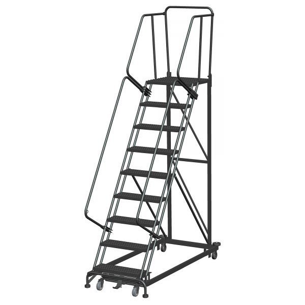Ballymore FAWL-9X 9-Step Fixed Aisle Ladder 120"H Serrated