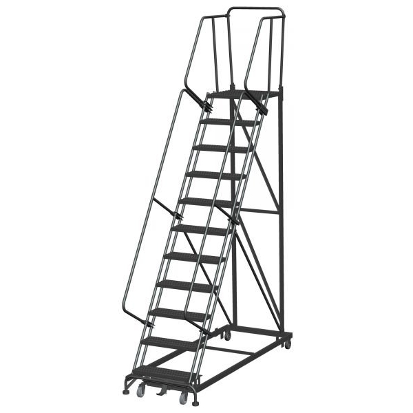 Ballymore HDS 10-Step Heavy Duty Stairway 133in H 21in Grip Strut Tread