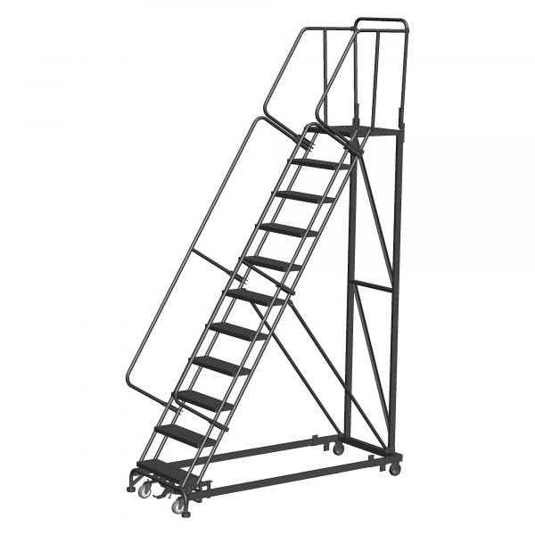 Ballymore HDS 10-Step Heavy Duty Stairway 133in H Perforated (DTS-P) Tread 1 Ballymore HDS 10-Step Heavy Duty Stairway 133in H Perforated (DTS-P) Tread