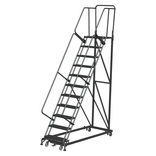 Ballymore HDS 10-Step Heavy Duty Stairway 133in H Serrated (DTS-X) Tread
