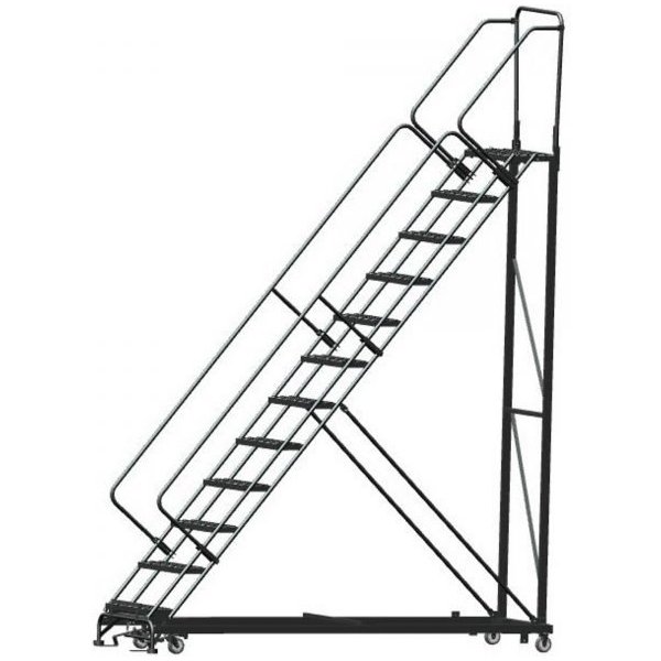 Ballymore HDS 11-Step Heavy Duty Stairway 143in H 14in Serrated (DTS-X) Tread