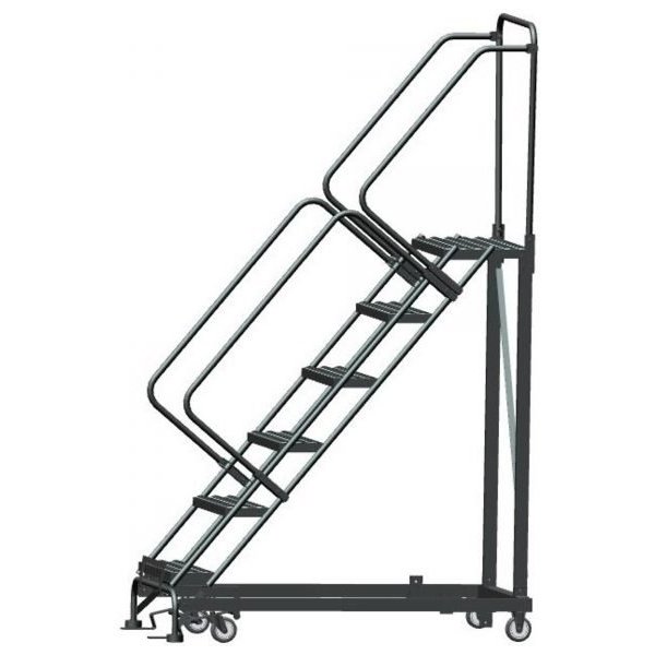 Ballymore HDS 5-Step Heavy Duty Stairway 83in H 14in Grip Strut Tread