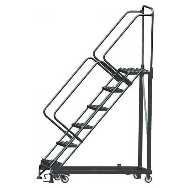 Ballymore HDS 5-Step Heavy Duty Stairway 83in H 14in Perforated Tread