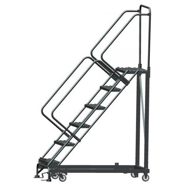 Ballymore HDS 5-Step Heavy Duty Stairway 83in H 14in Serrated (DTS-X) Tread