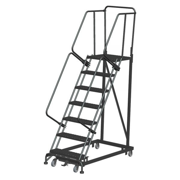 Ballymore HDS 6-Step Heavy Duty Stairway 93in H 21in Perforated Tread
