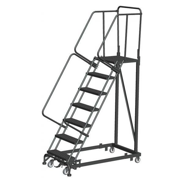 Ballymore HDS 6-Step Heavy Duty Stairway 93in H Grip Strut (DTS-G) Tread