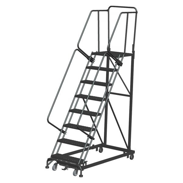 Ballymore HDS 6-Step Heavy Duty Stairway 93in H Perforated (DTS-P) Tread