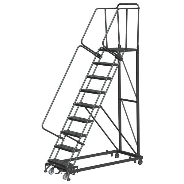 Ballymore HDS 8-Step Heavy Duty Stairway 113in H Grip Strut (DTS-G) Tread