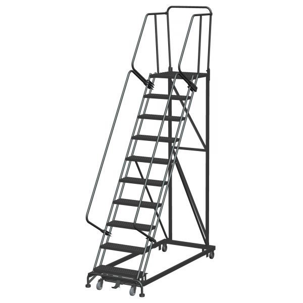 Ballymore HDS 9-Step Heavy Duty Stairway 123in H 21in Grip Strut Tread