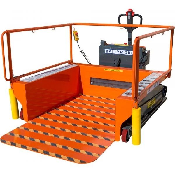 Ballymore MSL-12 Mini Scissor Lift 18ft Work Height 500lb Capacity