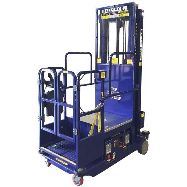 Ballymore PS-12D Drivable Power Stocker 18ft Work Height 650lb Cap