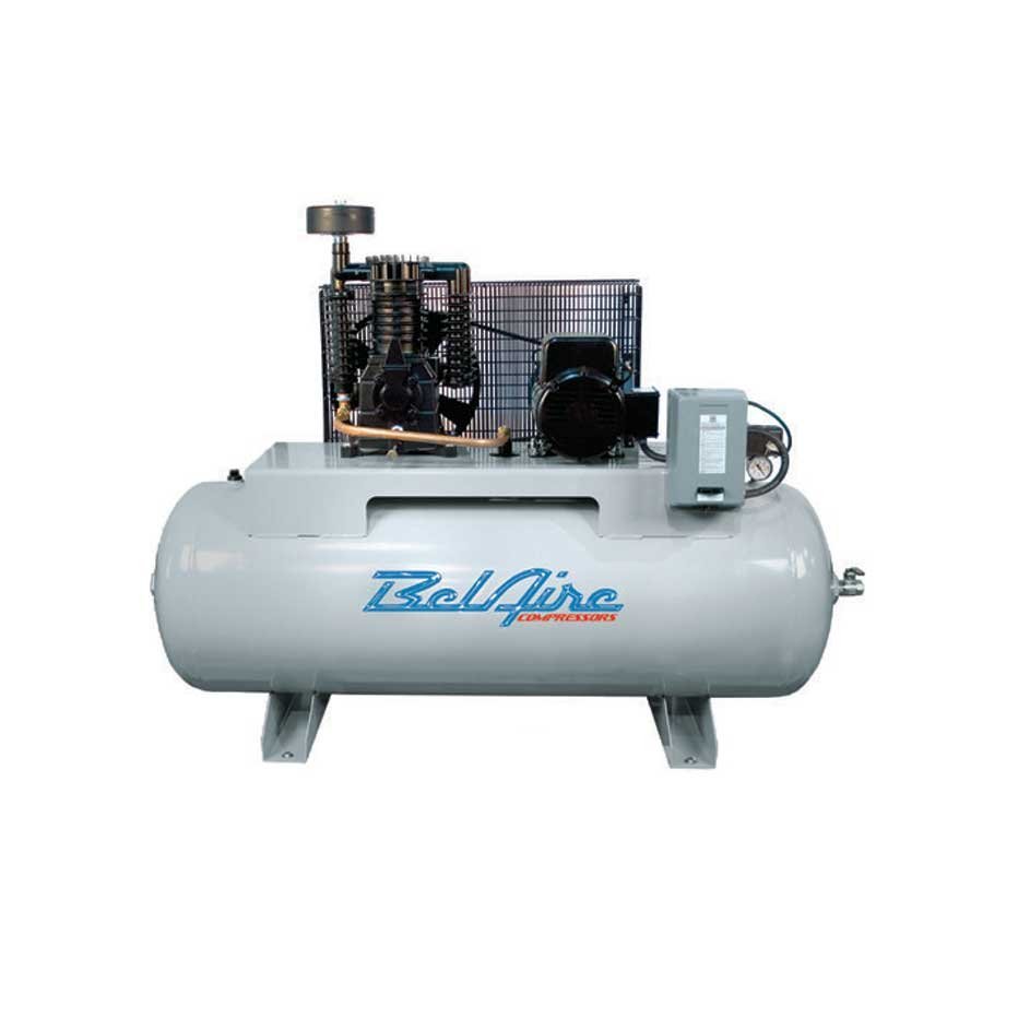 BelAire 318H Air Compressor - 8HP Horizontal 1 BelAire 318H Air Compressor - 8HP Horizontal
