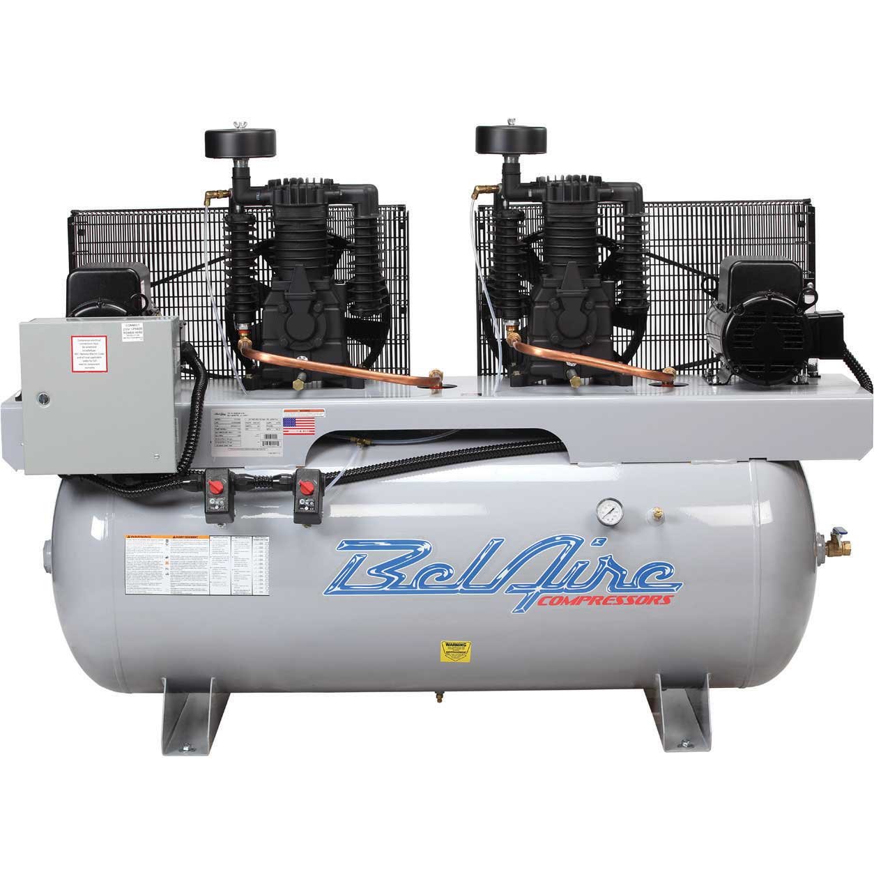 BelAire 4312D Air Compressor - 12HP Duplex 1 BelAire 4312D Air Compressor - 12HP Duplex