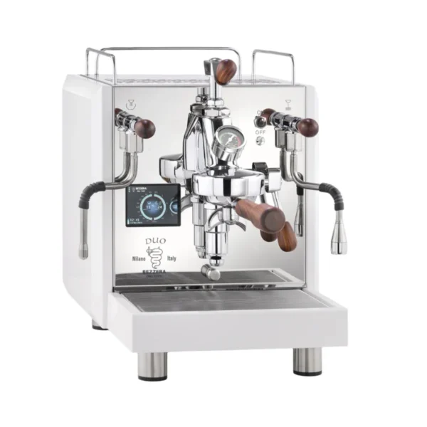 Bezzera DUO MN - Dual Boiler with Flow Control White