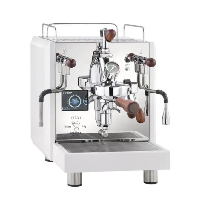 Bezzera DUO MN - Dual Boiler with Flow Control White