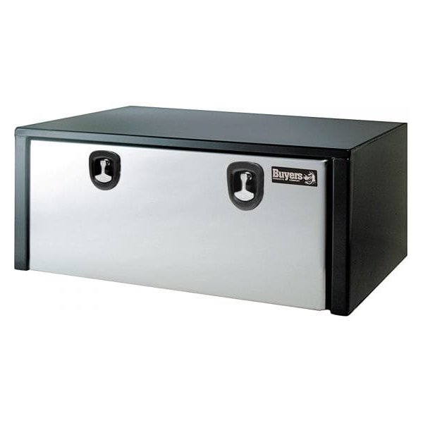 Buyers 1702725 72in Carbon Steel Underbody Truck Box Glossy Black