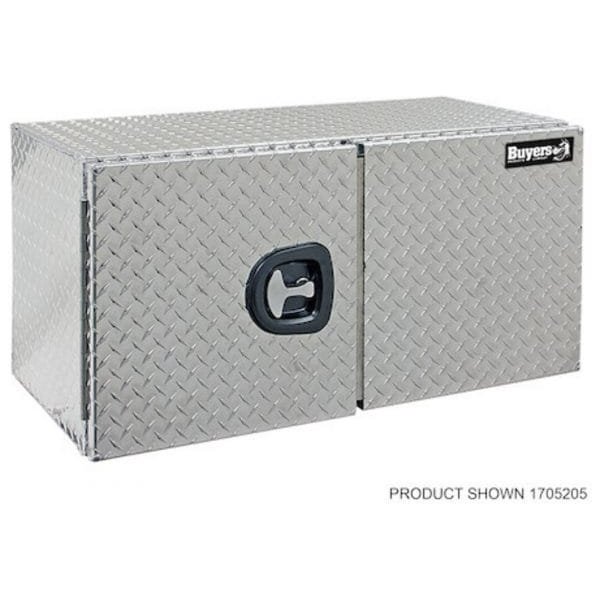 Buyers 1705215 60in Aluminum Underbody Truck Box Barn Door Diamond