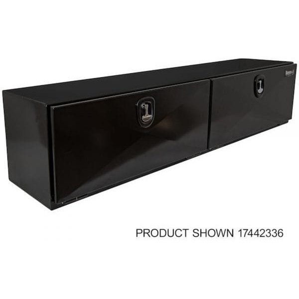 Buyers 1742335 90in Carbon Steel Underbody Truck Box Glossy Black