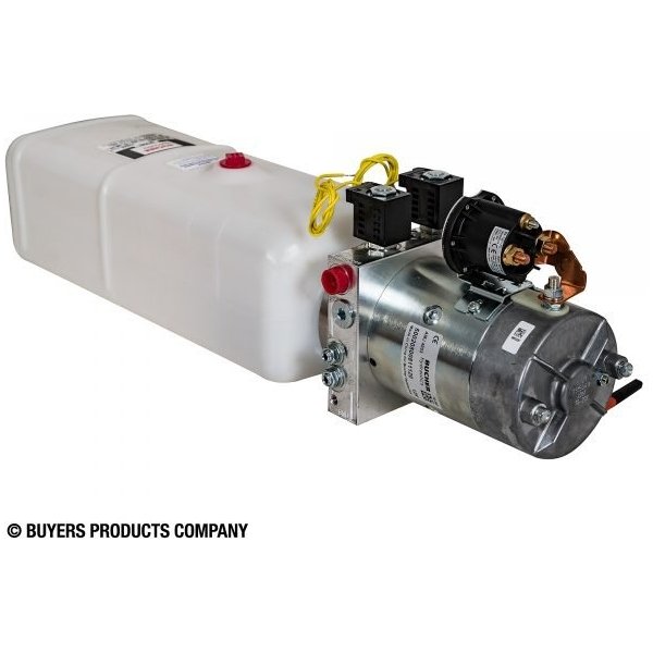 Buyers Products PU642LR 12V DC Electric Power Unit 2500 PSI Max Dual-Acting