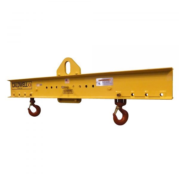 Caldwell 24-10-12 Adjustable Bail Lifting Beam 20,000 lbs Capacity 144-inch Minimum Spread 1 Caldwell 24-10-12 Adjustable Bail Lifting Beam 20,000 lbs Capacity 144-inch Minimum Spread