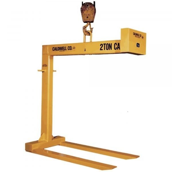 Caldwell 90-1-42 Fixed Forks Pallet Lifter - 2000 lb Capacity, 57.5 in Lift 1 Caldwell 90-1-42 Fixed Forks Pallet Lifter - 2000 lb Capacity, 57.5 in Lift