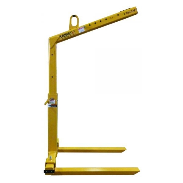 Caldwell 90ACL-2 4000 lb Adjustable Pallet Lifter High Lift