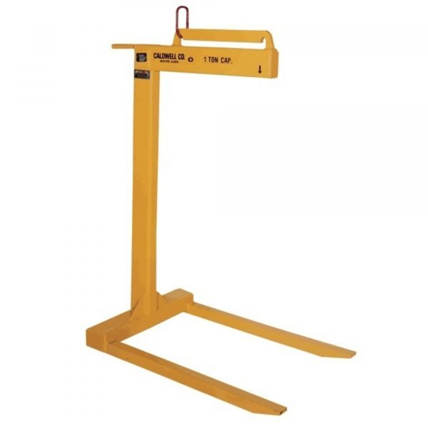 Caldwell 94-1-48 Lightweight Fixed-Forks Pallet Lifter, 2000 lbs, 58 in Headroom 1 Caldwell 94-1-48 Lightweight Fixed-Forks Pallet Lifter, 2000 lbs, 58 in Headroom