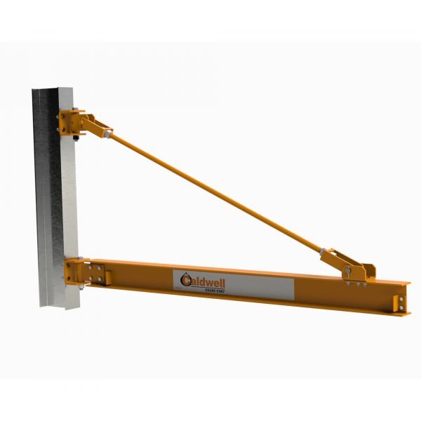 Caldwell D180-3-20 6000lb Wall-Mount Jib Crane, 20ft Boom 1 Caldwell D180-3-20 6000lb Wall-Mount Jib Crane, 20ft Boom