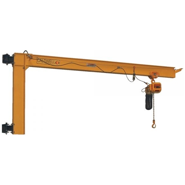 Caldwell D180-3-8 6000lb Wall-Mount Jib Crane, 8ft Boom