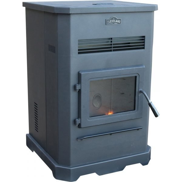 Cleveland Iron Works PS130W-CIW Pellet Stove 34,129 BTU Smart Home WiFi EPA Certified