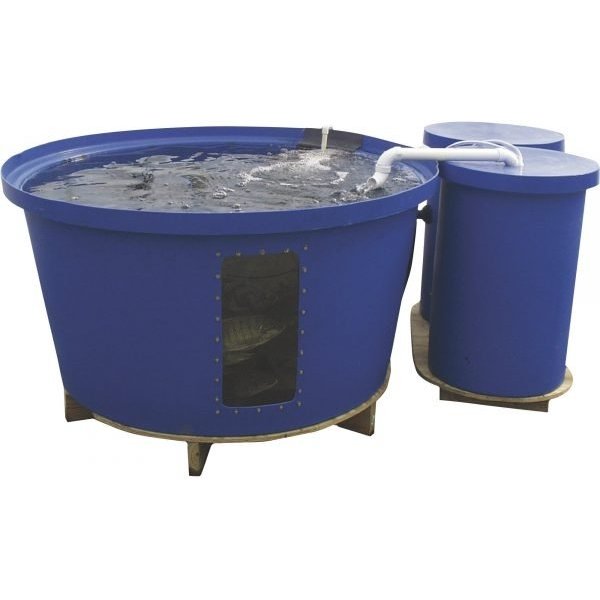 Crop King AQUHS300 300-Gallon Commercial Aquaculture Tank System