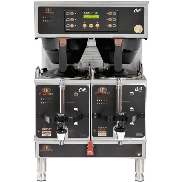 Curtis G4GEMTIF10B1000 - Gemini Stainless Twin Coffee Brewer 1 Curtis G4GEMTIF10B1000 - Gemini Stainless Twin Coffee Brewer