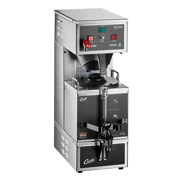 Curtis GEM-120A-10 - Gemini Stainless Analog Satellite Brewer